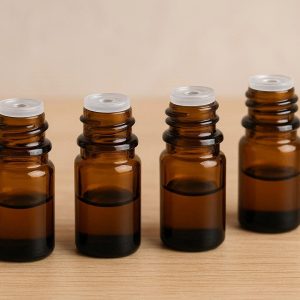 30 Sample Size Essential Oil Bottles with Orifice Reducer Inserts